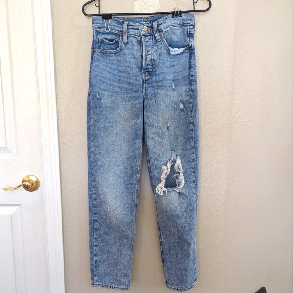 Old Navy Blue High Rise Jeans